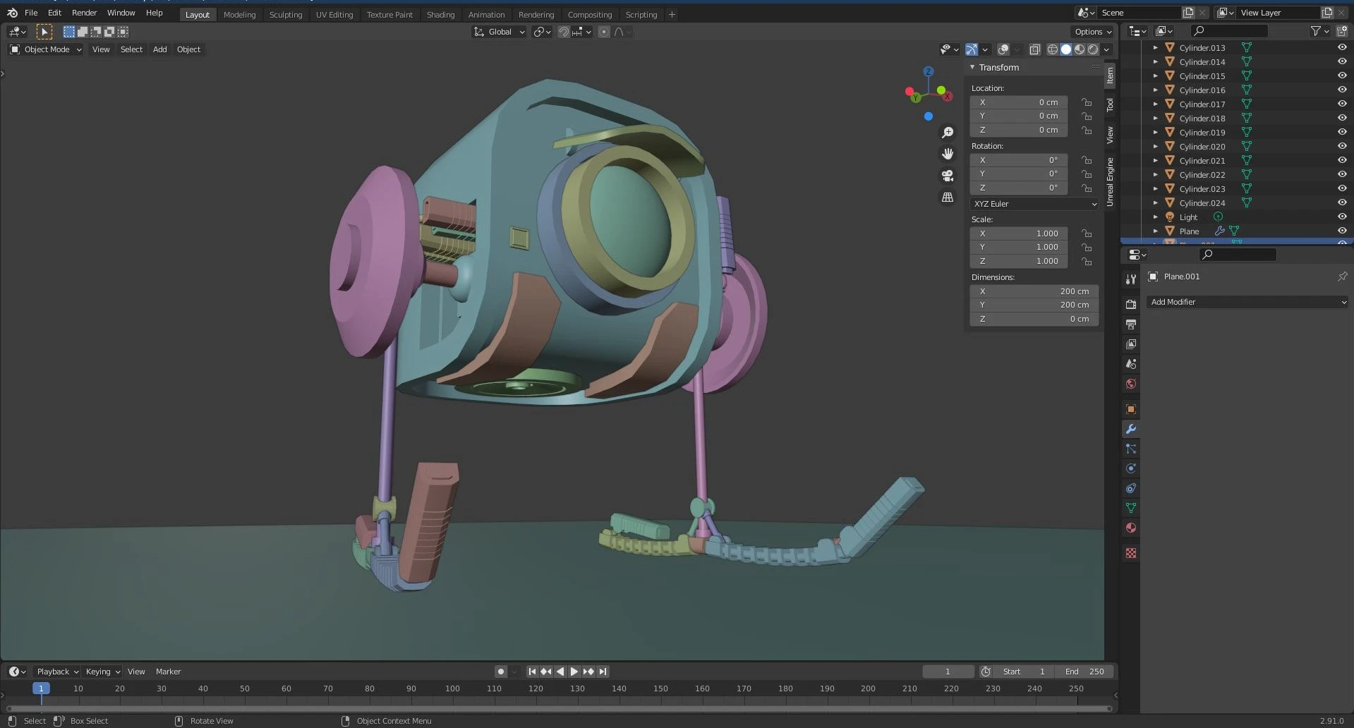 Robot Blender