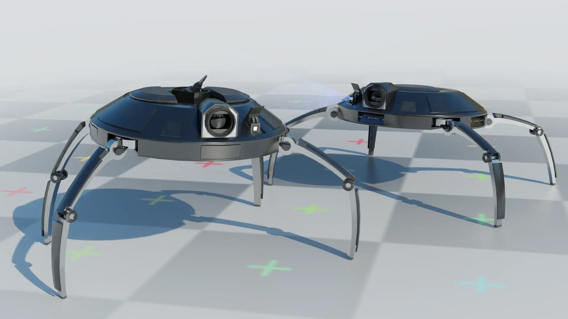 Displaying several features.